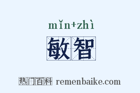 敏智是什么意思的图片